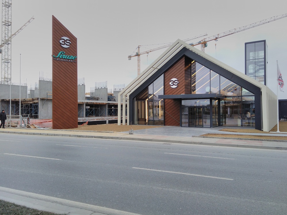 installation of 3S Kale Firüzköy by Metrum Project
