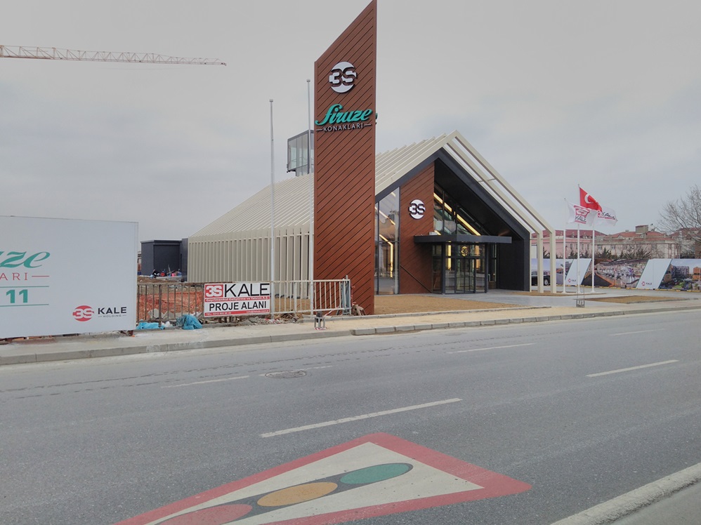 installation of 3S Kale Firüzköy by Metrum Project