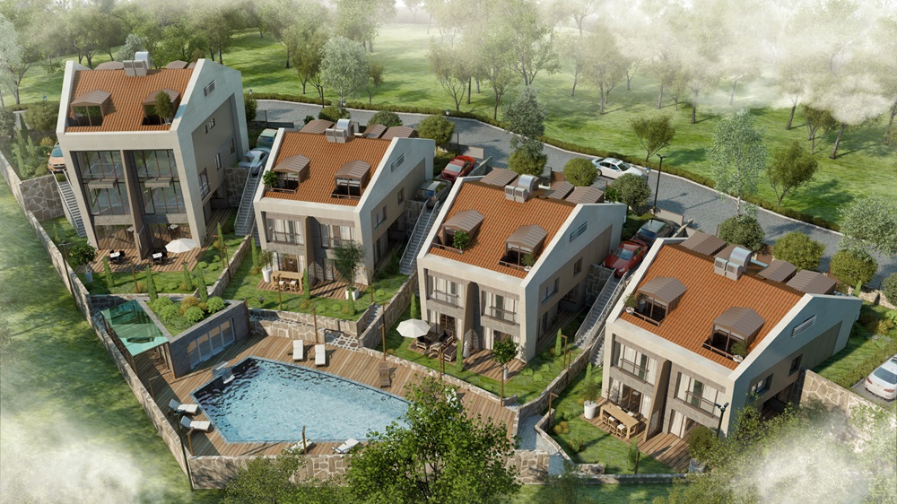installation of Villa Silva by Metrum Project